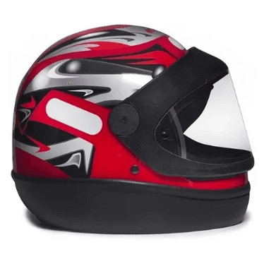 CAPACETE TAURUS SAN MARINO VERMELHO 60