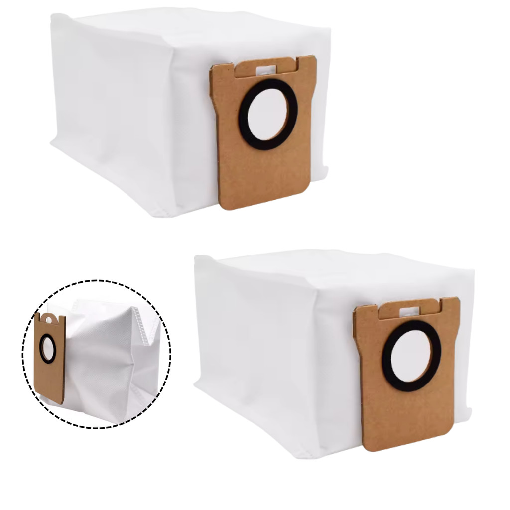 Kit 3, 4, 5 ou 6 Dust Bag Saco de Pó Saco Coletor para Robo Aspirador Roborock S10 S10+ X20 X20+