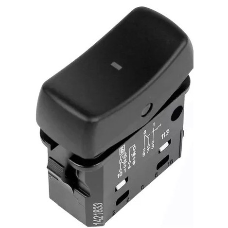 INTERRUPTOR SCANIA S5 - 1 ESTÁGIO/POSIÇÃO -7 PINOS -C/ LED - SEM DESENHO