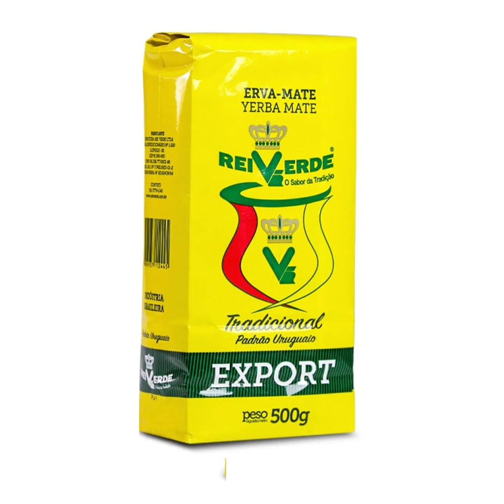 Erva Mate Chimarrão REI VERDE EXPORT TRADICIONAL 500g