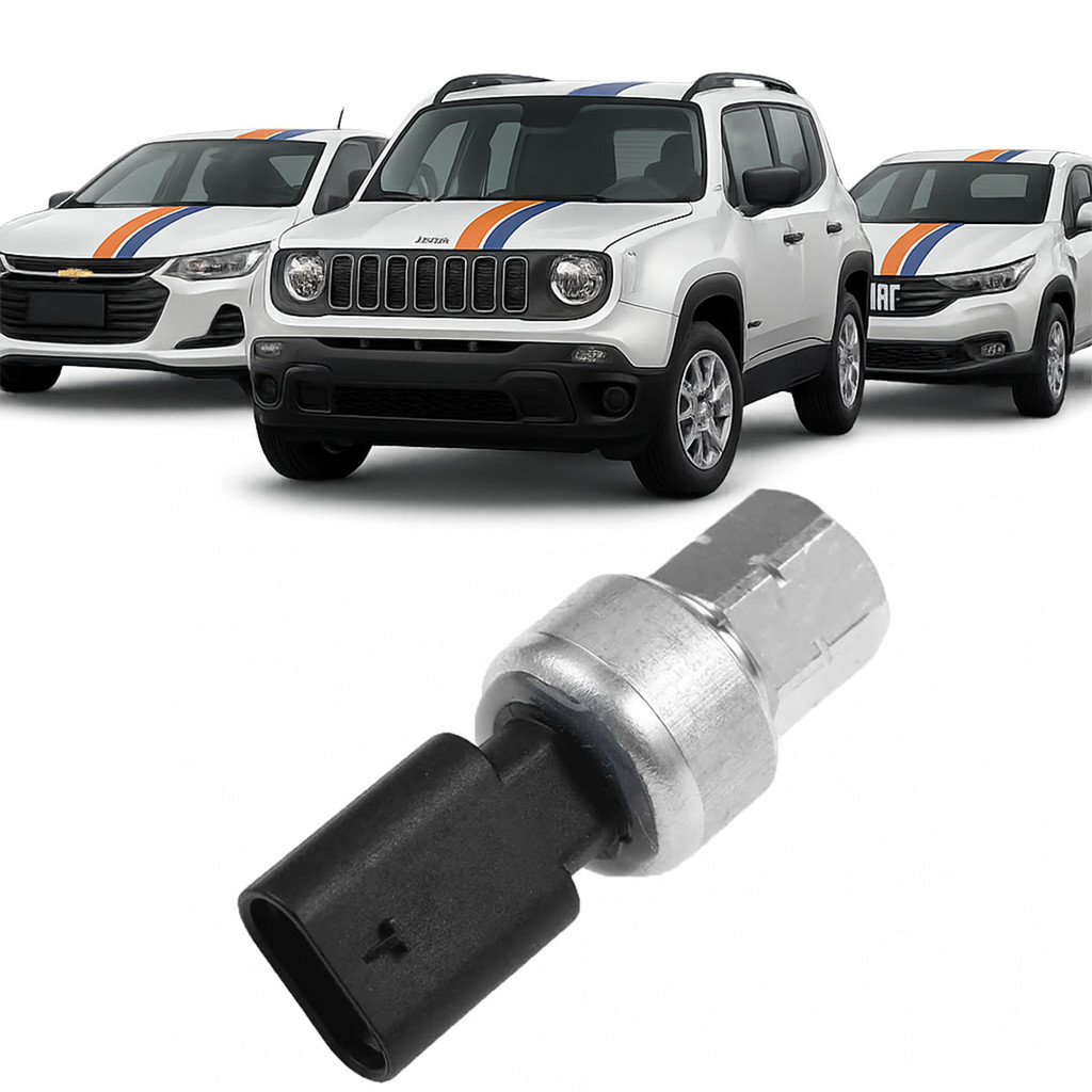 Pressostato Ar Condicionado Gm Onix plus traker Jeep Renegade Fiat Strada 13511536