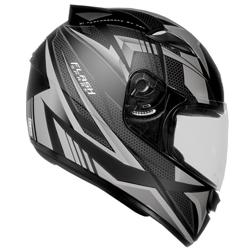 Capacete Fechado Moto Ebf New Spark Flash em Oferta na Shopee