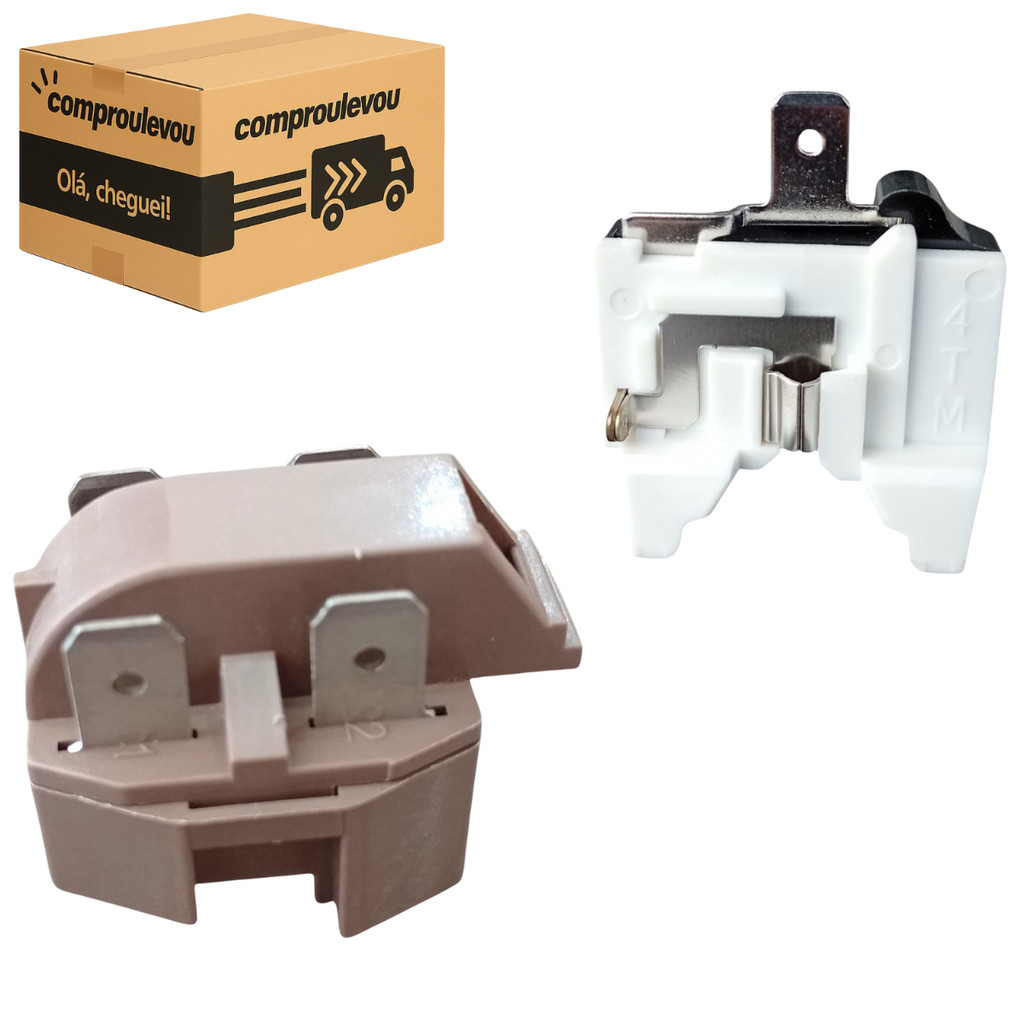 Relé Ptc E Protetor Térmico Universal Geladeira Freezer