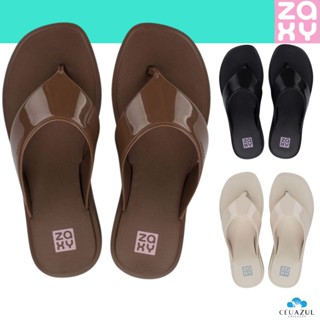 Sandália Plataforma Tamanco Feminino Glossy Zoom Zaxy em Oferta na Shopee
