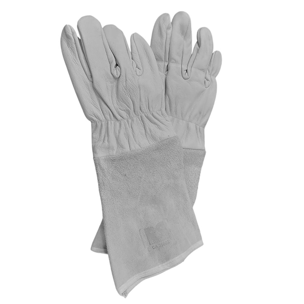 Kit Luva Vaqueta Longa Punho Raspa 20cm 4 Pares - REMAR