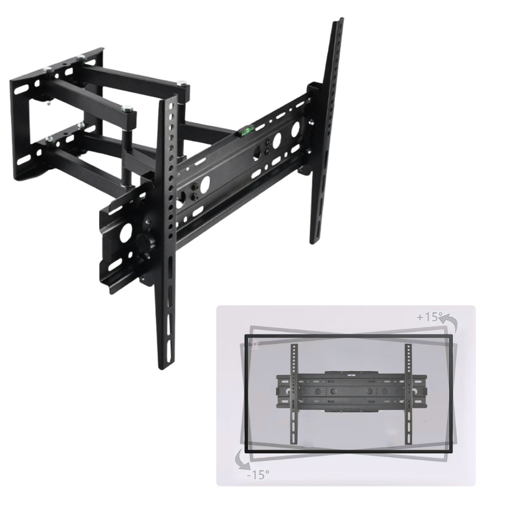 Suporte Para Tv 40" a 85" Lcd Led Tri-Articulado Deend em Oferta na Shopee