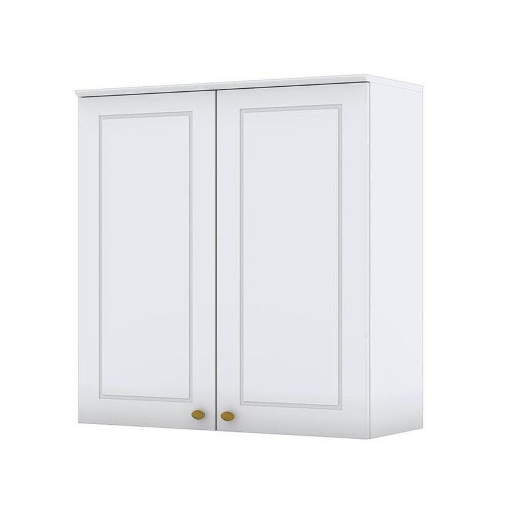 Armário Aéreo 2 Portas 80 Cm Americana Branco Hp – Henn