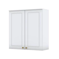 Armário Aéreo 2 Portas 80 Cm Americana Branco Hp – Henn