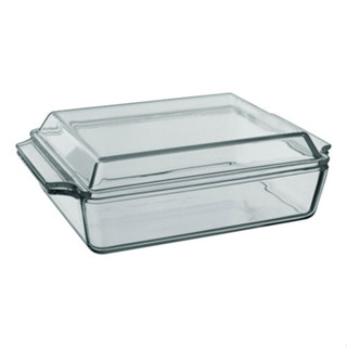 Assadeira Retangular Com Tampa Vidro Temperado 2l 9x30x21cm em Oferta na Shopee