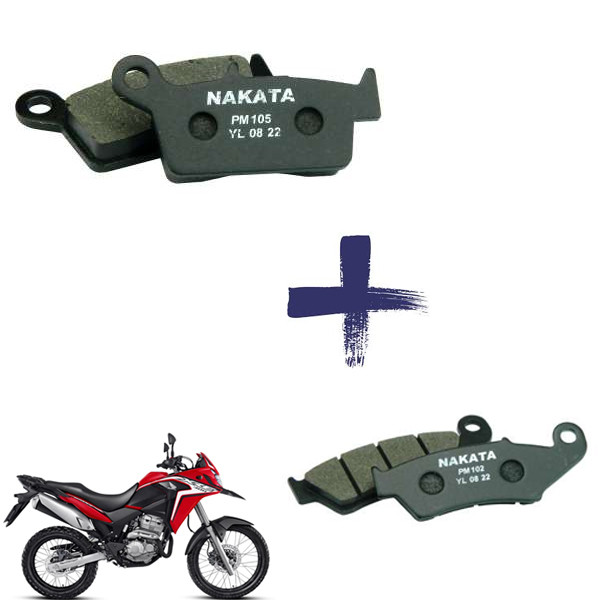 Kit Pastilha De Freio Dianteira e Traseira Xre 300 Sem Abs em Oferta na Shopee