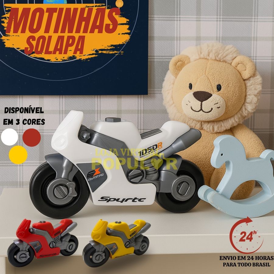 New Moto 1050R GPX Brinquedo Usual Brinquedos Infantil Menino