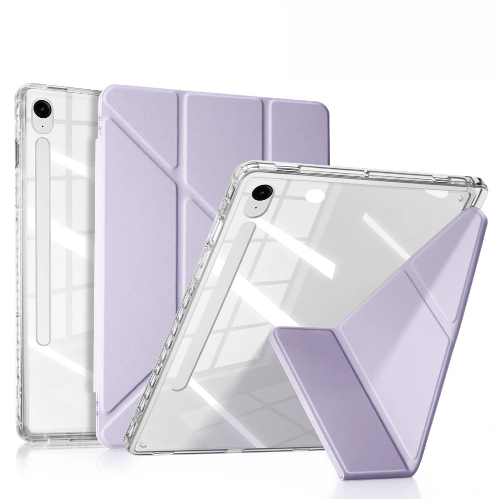 Capa Acrílica Transparente Para Samsung Galaxy Tab S10 + Plus A9 S9 + S7 FE S8 S