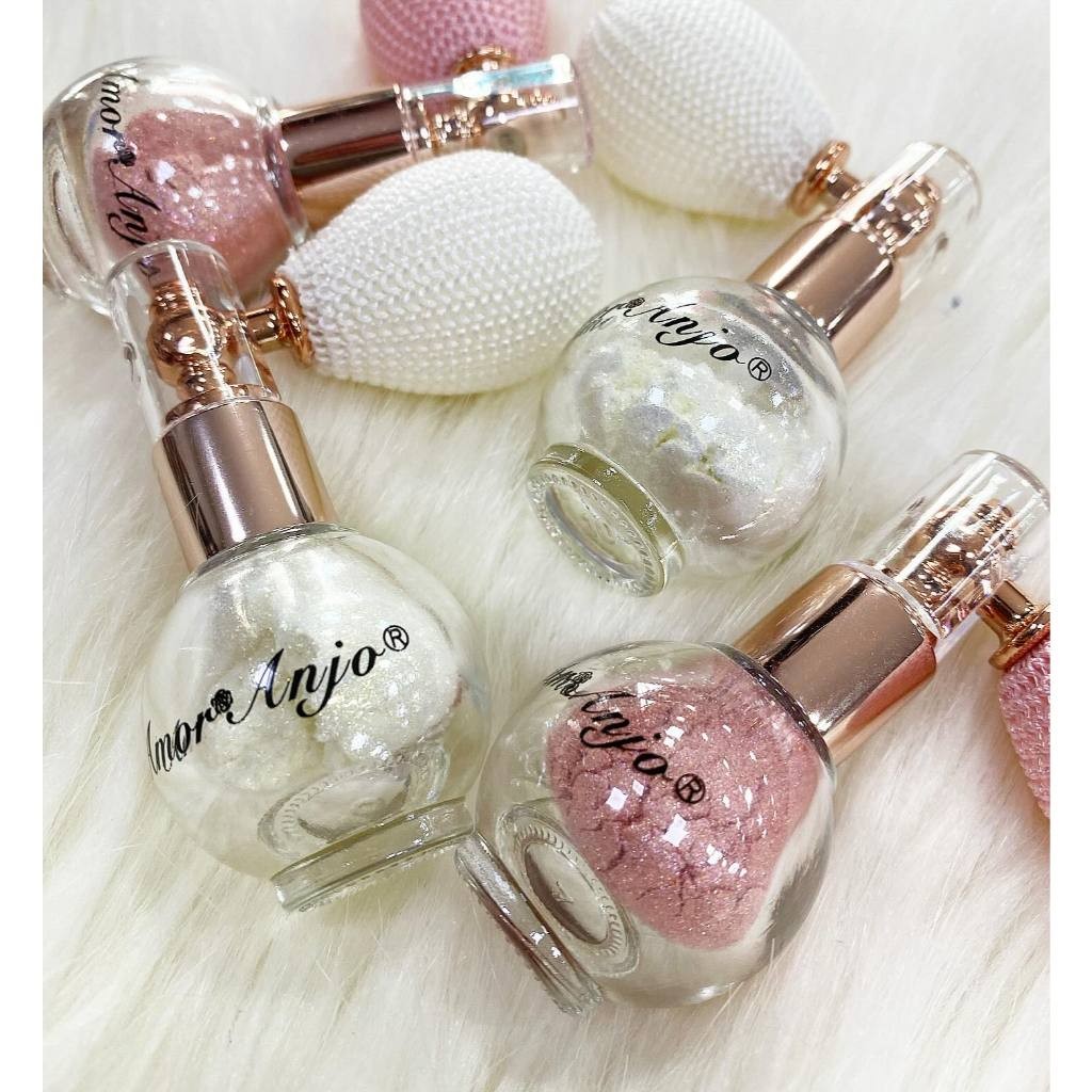 Iluminador Pó de Fada em Spray Powder para Corpo e Cabelo Alto Brilho - Amor Anjo e Hello Mini em Oferta na Shopee