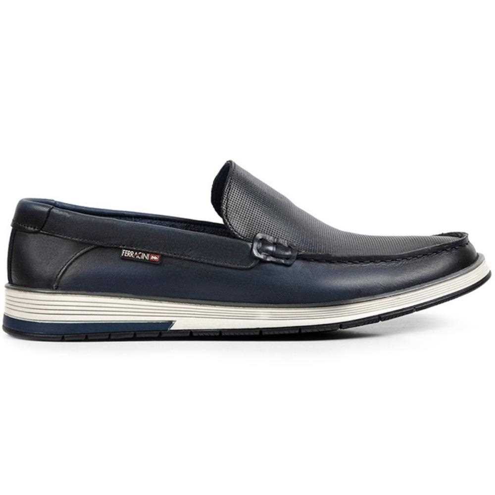 Mocassim Masculino Clássico Ultra Summer Couro 6989-657 Ferracini