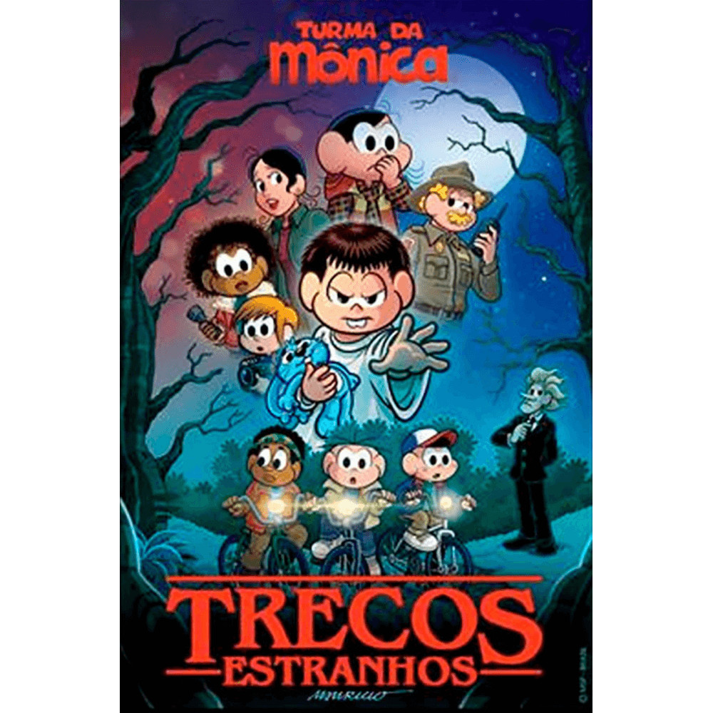 Livro - As Grandes Paródias Da Turma Da Mônica: Trecos Estranhos (capa Cartão) - Novo - Editora Panini - ISBN 9786525936