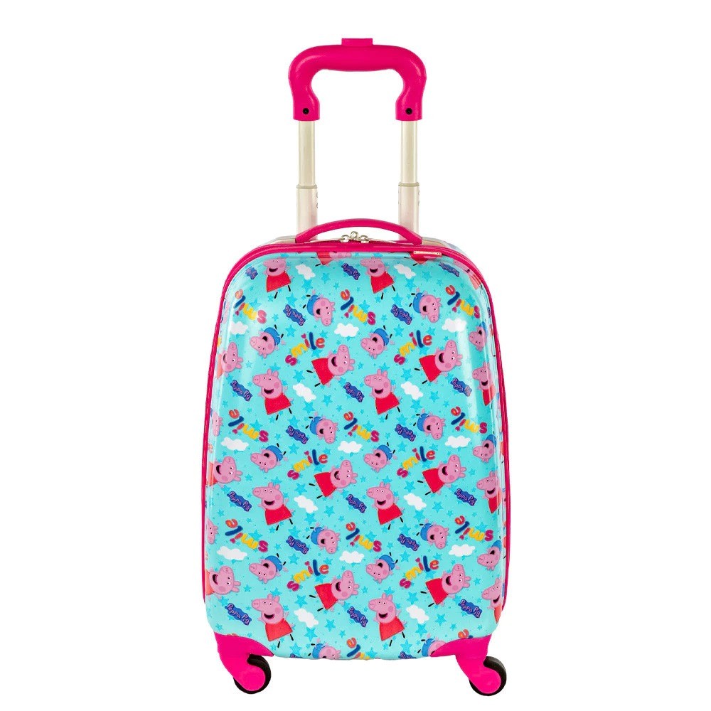 Malinha Escolar Peppa Sestini 360 Mochila Rodinha Carrinho