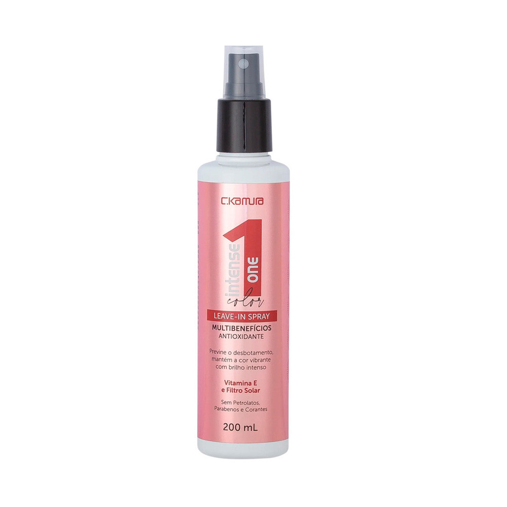 Leave-in C.Kamura Spray Intense One Color Multibenefícios 200ml em Oferta na Shopee