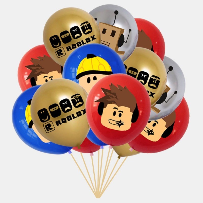 24 Pçs/Lote Roblox Mixed Balão De Látex De 12 Polegadas em Oferta na Shopee