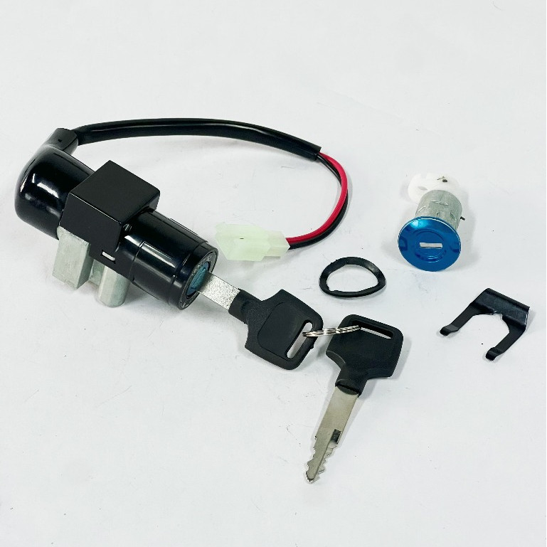 KIT IGNIÇÃO CONTATO + TRAVA HONDA BIZ 100-125/ KS/ ES 2006-2008 O modelo original