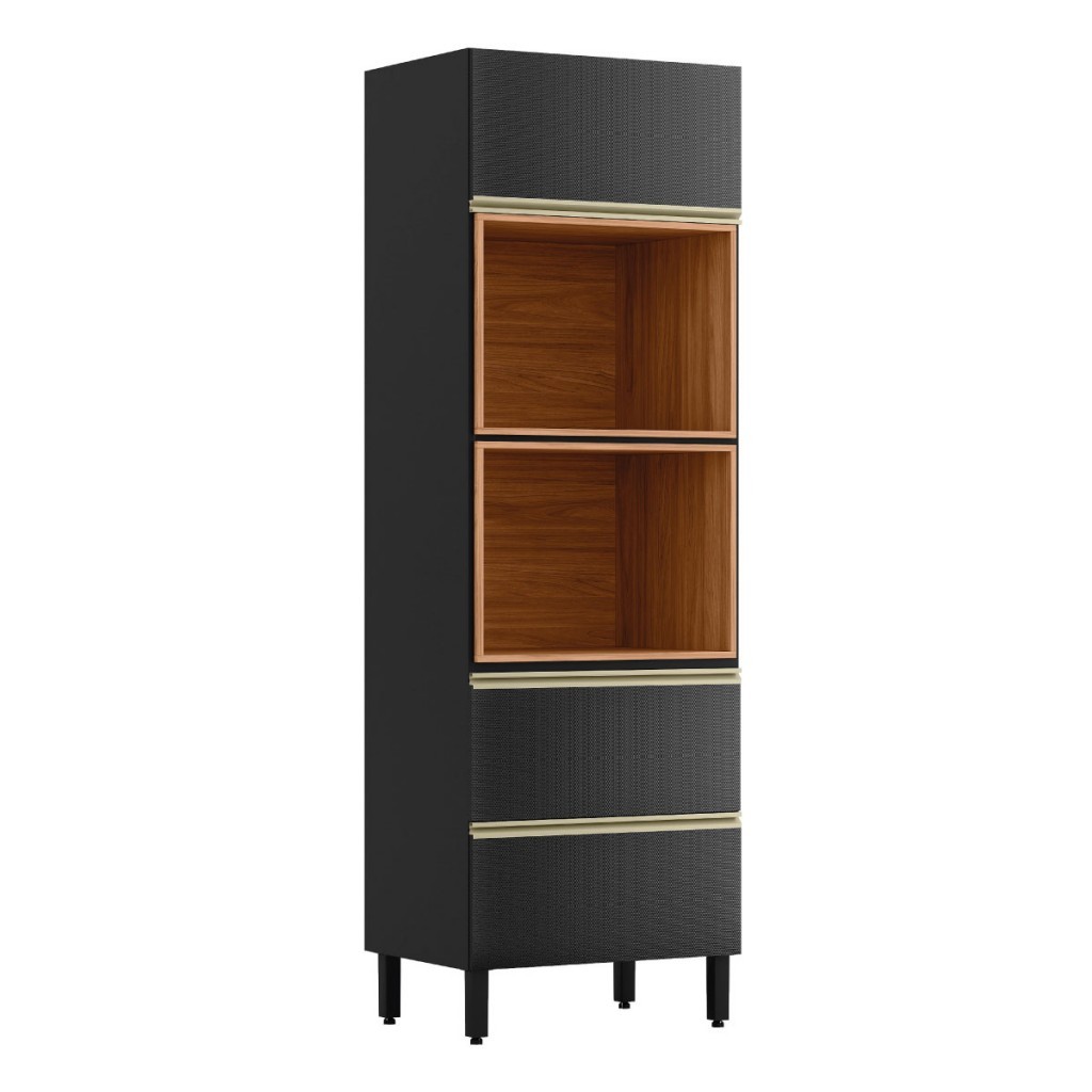 Torre Quente Proença 2 Portas 1 Gaveta 100% Mdf - Demóbile em Oferta na Shopee