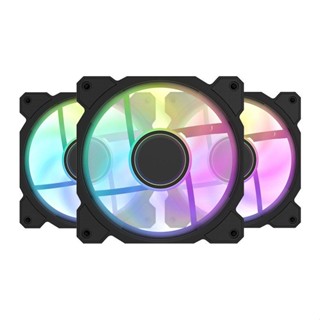 Kit Ventoinhas Aigo Darkflash DR08, ARGB, 3x120mm, Preto, DR08-ARGB-3BK em Oferta na Shopee