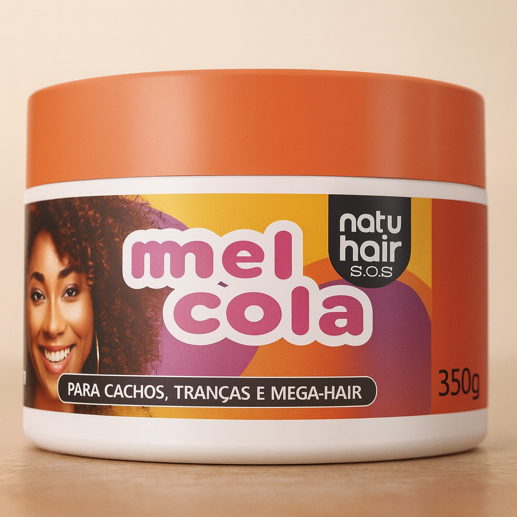 Mel Cola SOS NATUHAIR 350g em Oferta na Shopee