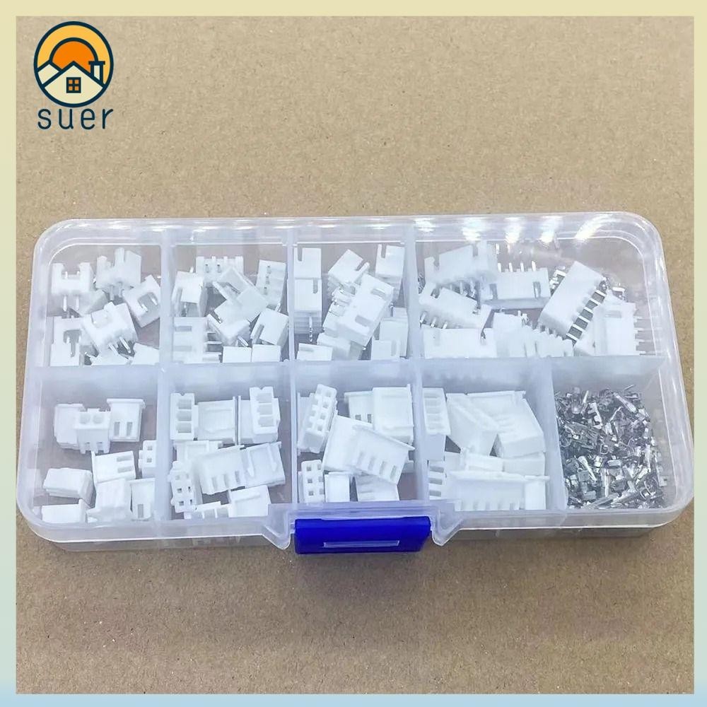 Kit De Terminal De Passo SUEBR 2.0 Mm/Carcaça/Pino , Conector JST De Cabeçote PH2.0 2p 3p 4p 5 Pinos ,