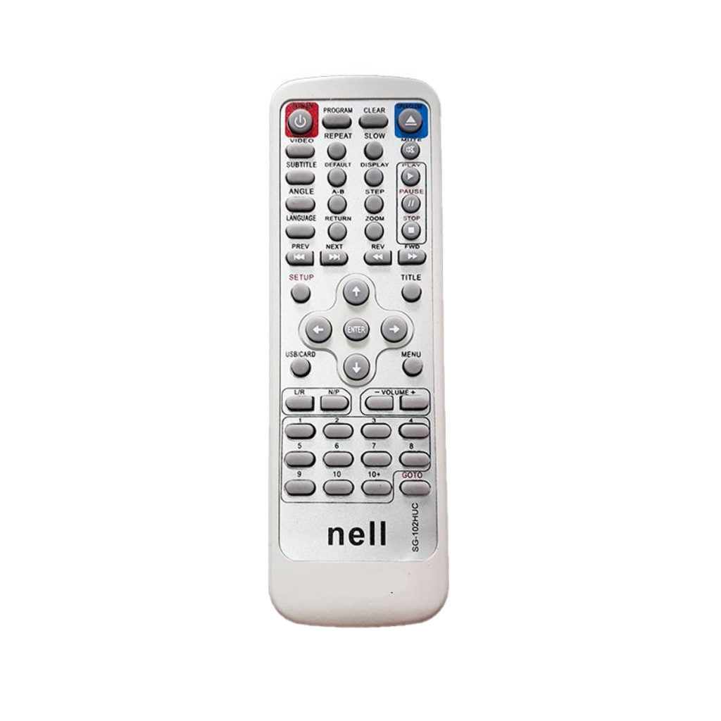 CONTROLE REMOTO DVD NELL SG-102HUC -7604