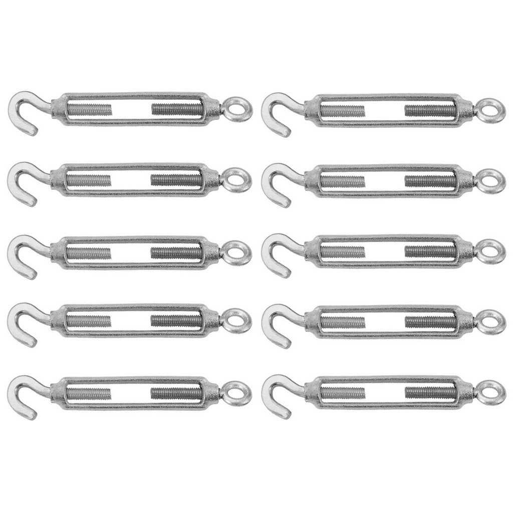 Kit Esticador Para Cabo De Aço Gancho/olhal 3/16'' 3,0001 (Com 10 Unidades) - Nord em Oferta na Shopee