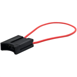 Chicote Porta Fusível Unival 2 Vias Terminal 6,3MM