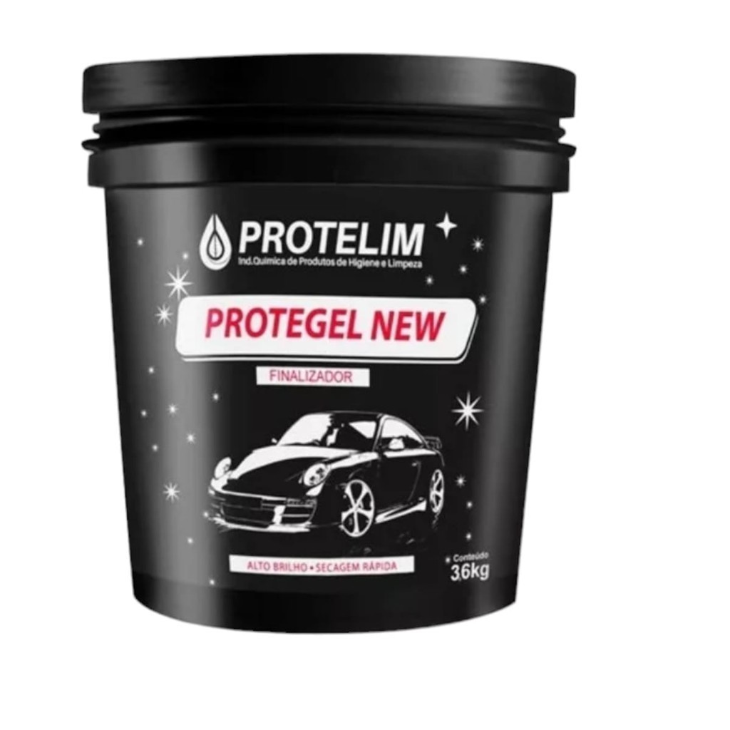 Silicone Gel Protegel New Finalizador 3.6kg Protelim em Oferta na Shopee