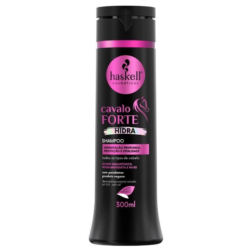Shampoo para Hidratação e Crescimento Haskell Cavalo Forte Hidra 300ml