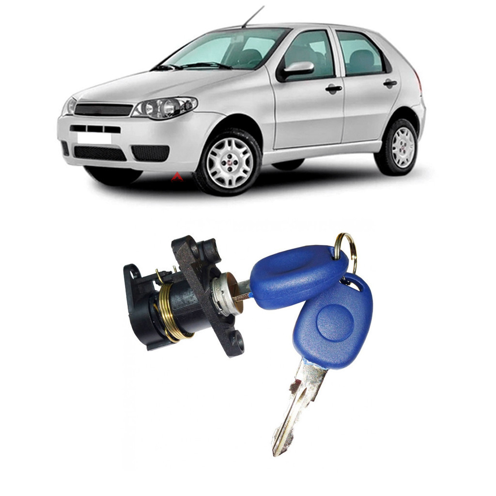Cilindro Porta Malas Palio 2004 05 2016 Ideia 2005 07 2010 Com Chave