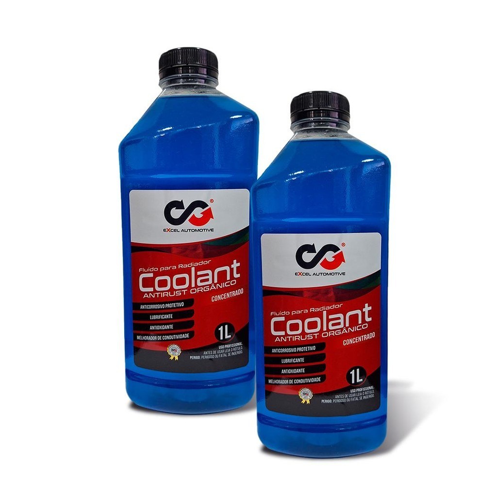 Aditivo Coolant Antirust Orgânico Concentrado Azul 2L