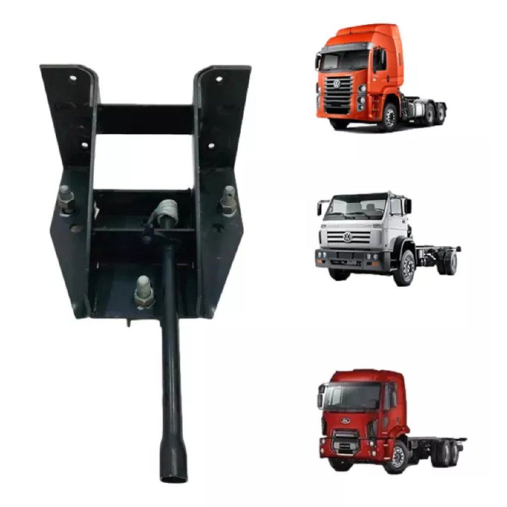 Suporte Estepe Caminhão Ford / Vw / Volvo / Mercedes / Iveco / Scania Roda 10 Furos