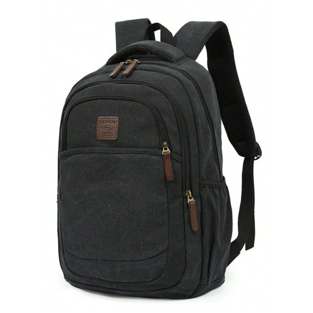 Mochila Lona Moda Para NoteBook Escolar Para Estudantes Universitário filler Unissex em Oferta na Shopee