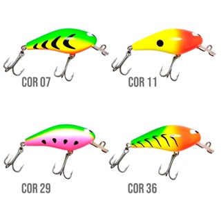 Isca Artificial Biru 45 Barbela Curta - Tchê Iscas em Oferta na Shopee