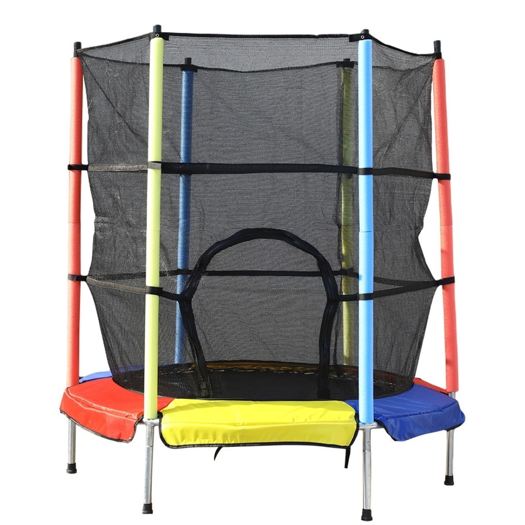 Pula Pula Cama Elástica 140cm até 100kg Trampolim 1,4m Infantil DM Toys DM6967