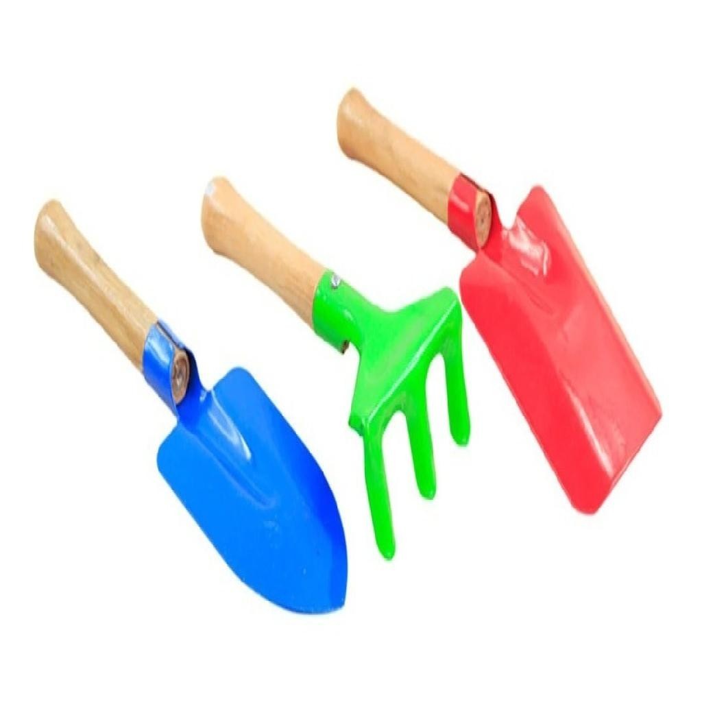 Pá Espátula Jardim 3pcs Mini Cor Jardim Ferramenta De Ferro em Oferta na Shopee