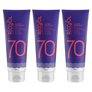 Kit 3 und Ricosol Protetor Solar FPS 70 - 100 G em Oferta na Shopee