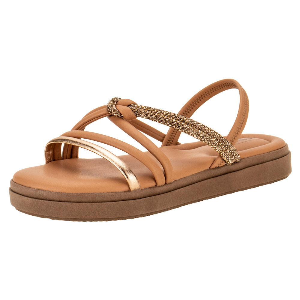 Sandália Feminina Flat Mississipi Mb512 em Oferta na Shopee
