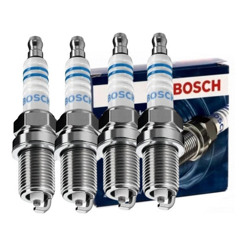 Jogo 4 Velas Original Bosch Sandero 1.6 8v 2008 2009 2010 2011 2012 2013 2014 2015 2016 em Oferta na Shopee