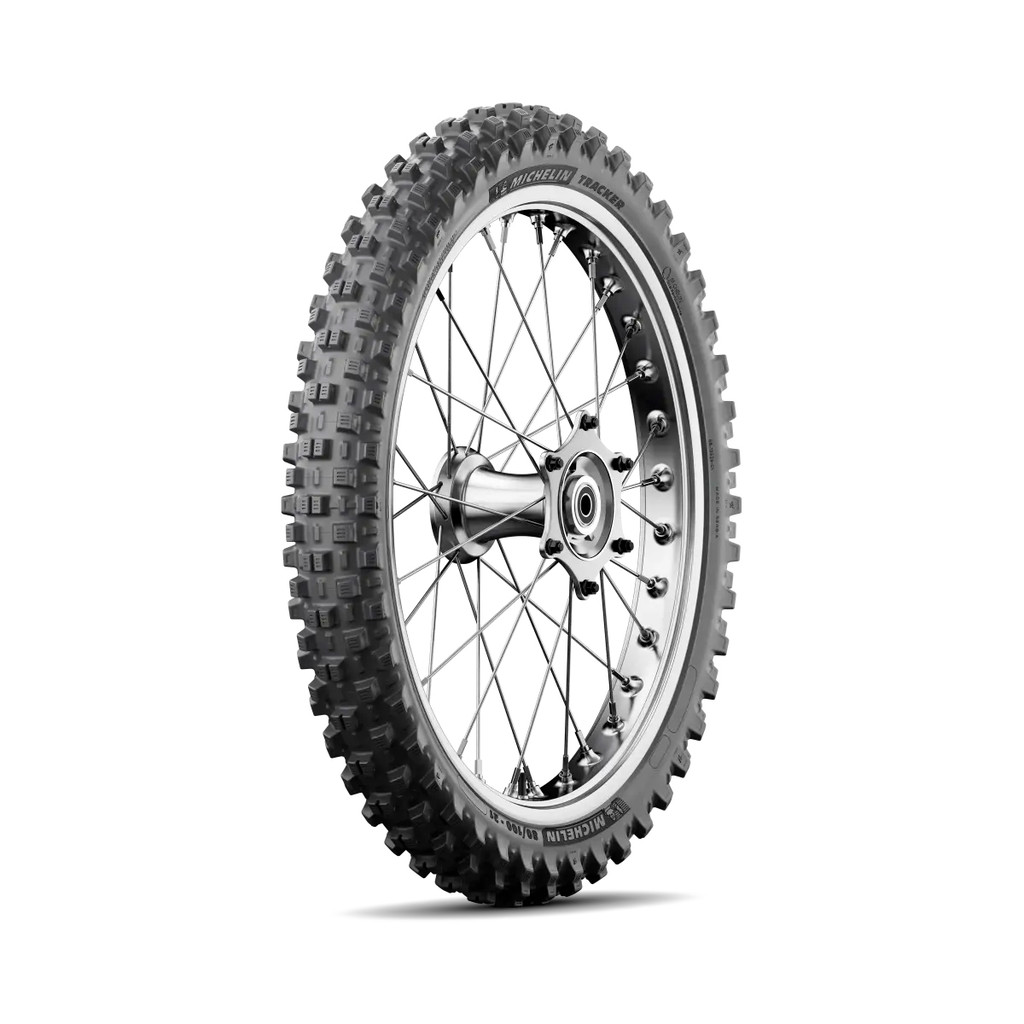 Pneu Aro 21 Michelin 80/100-21 M/C 51R Tracker F Com câmara Yz Todas DR-Z 400 CRF 230 CRF 250