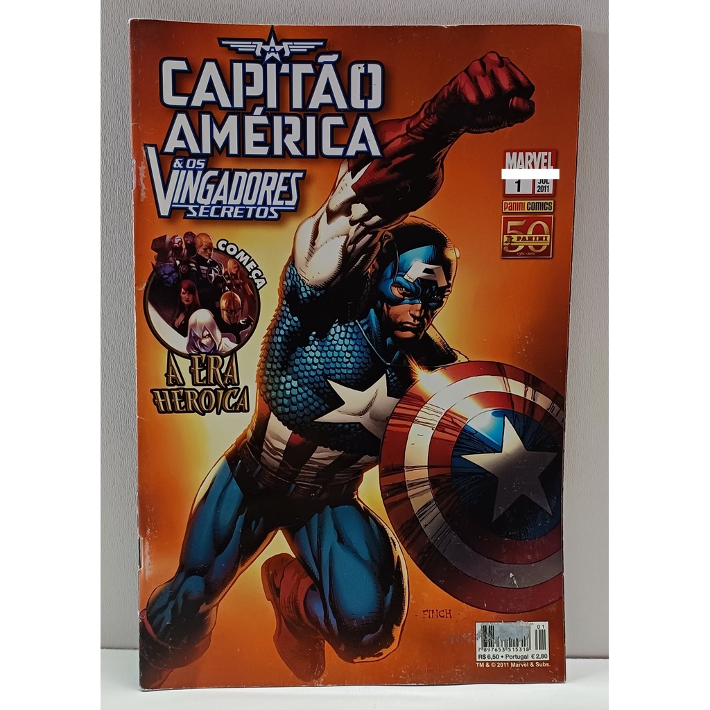 Hq Capitão América e Os Vingadores Secretos Nº 1