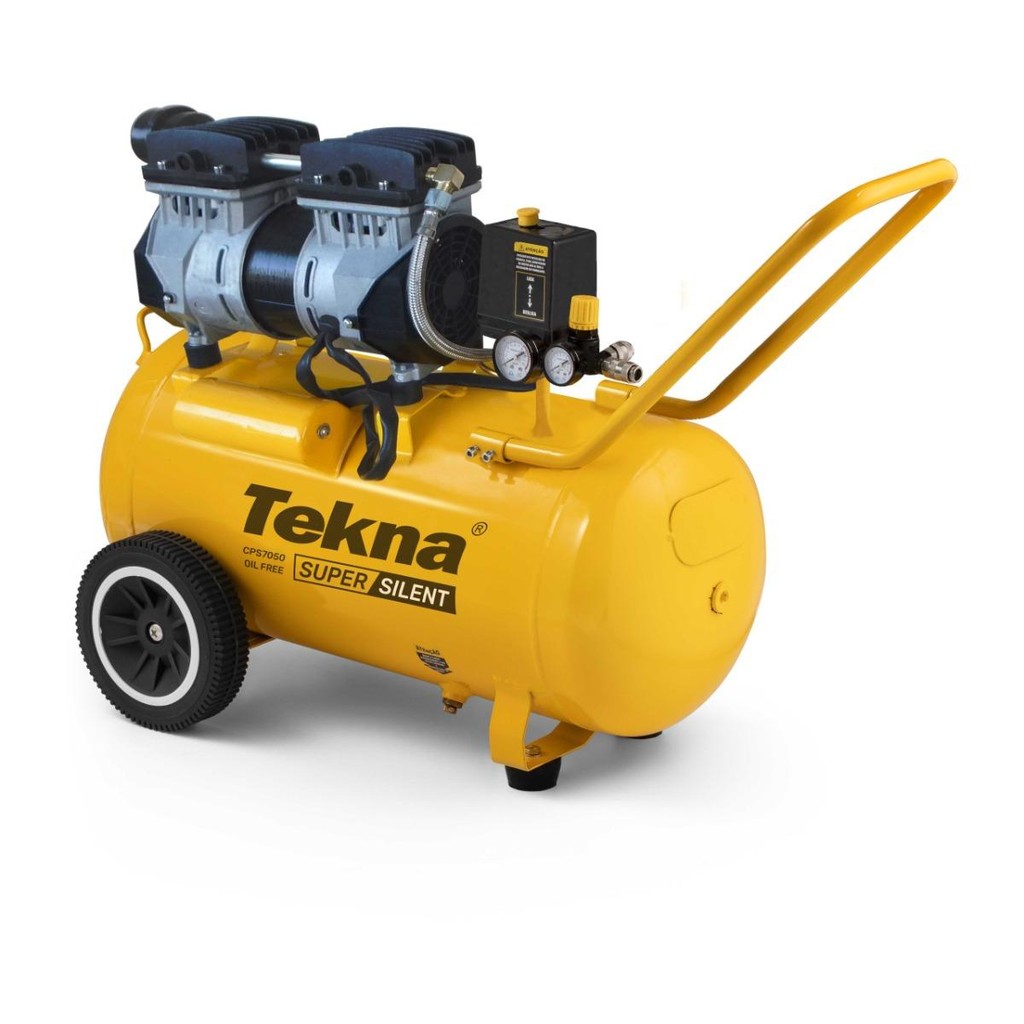 Compressor de Ar 50L 1,2Hp Cps7050-2 220V/60Hz 8 BarTekna — imagem 2 de 2