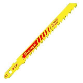 Lâmina Tico-Tico Starrett 75mm para Madeira 6 Dentes Bi-Metal BU36 em Oferta na Shopee