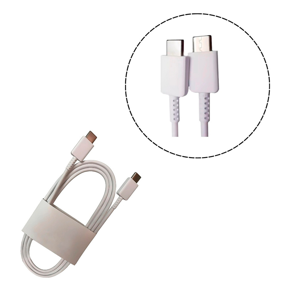 Cabo Carregador Tipo C Compativel Com Android Iphone 15 Pro Max de Carregamento Rápido USB-C
