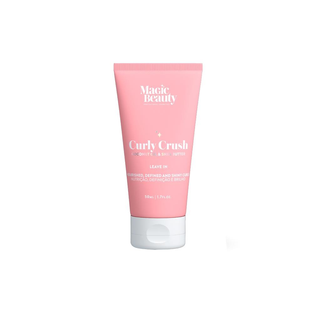 MAGIC BEAUTY CURLY CRUSH CREME DE PENTEAR E ATIVADOR 50ML - Beauty