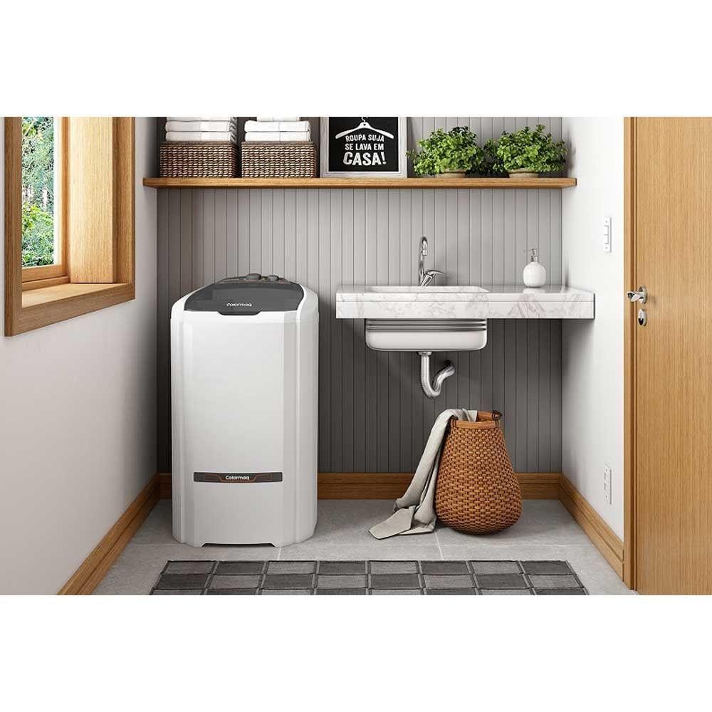 Tanquinho Semiautomático Colormaq 20Kg LCS20 Branco 110V