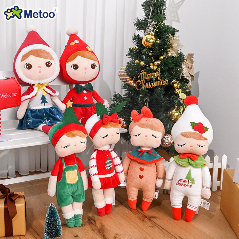 Natal boneca de pelúcia metoo Mi coelho natal Angela Jibao boneca decoração boneca brinquedo de pelúcia